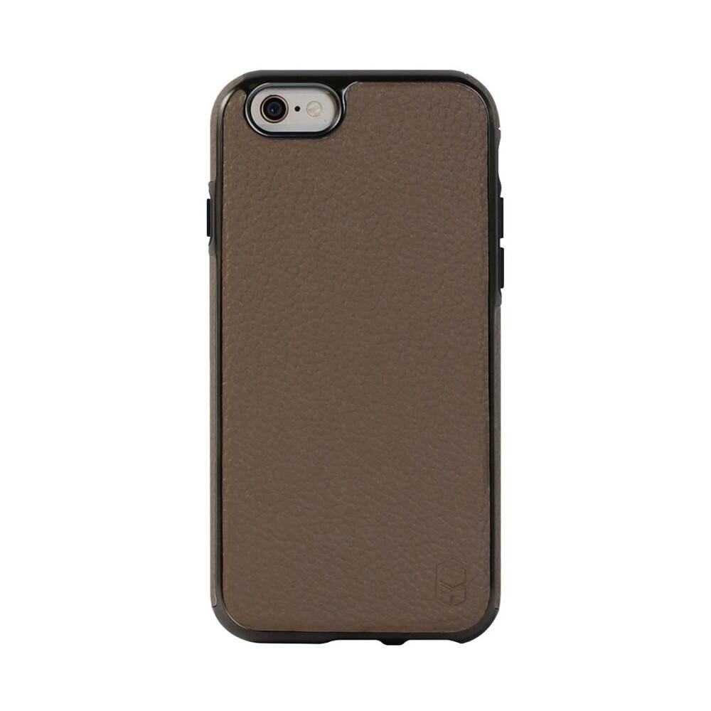 Front. PATCHWORKS - ITG Level Prestige Back Cover for Apple iPhone 6 Plus and 6s Plus - Taupe.