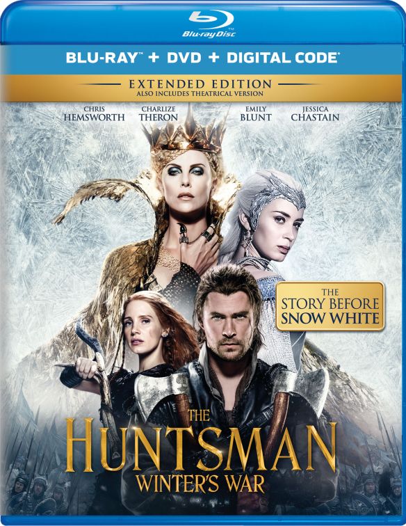  The Huntsman: Winter's War [Includes Digital Copy] [Blu-ray/DVD] [2016]