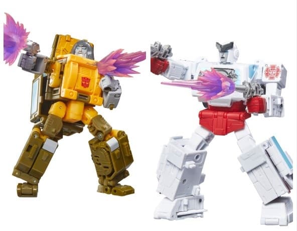 86 27 Brawn and 86 28 Autobot Ratchet 2 Pack Deluxe Class