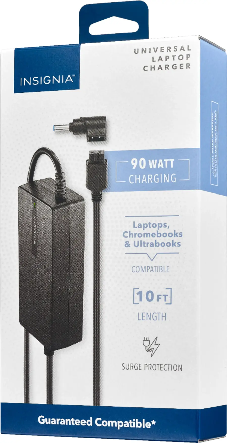 Alt View 15. Insignia™ - Universal 90W Laptop Charger - Black.