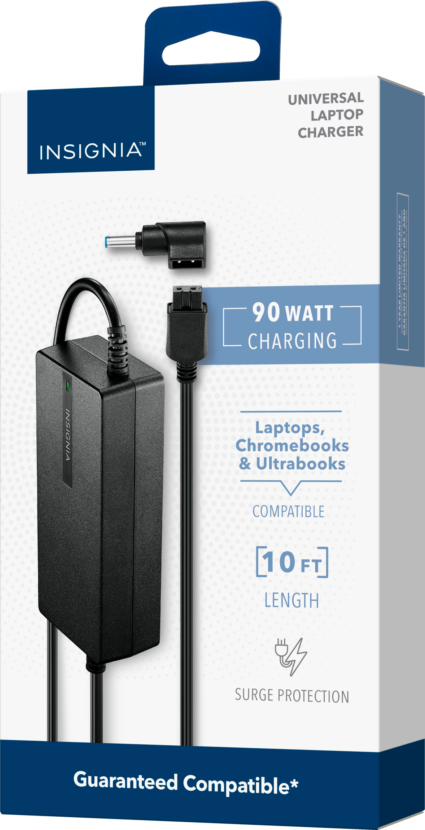 Stijgen maniac Filosofisch Insignia™ Universal 90W Laptop Charger Black NS-PWLC591 - Best Buy