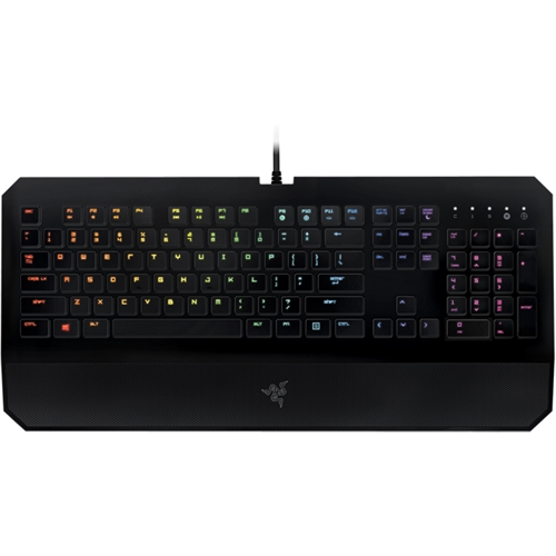 Best Buy: Razer DeathStalker Chroma Wired Gaming Membrane Keyboard with Back Lighting Black RZ03-01500100-R3U1