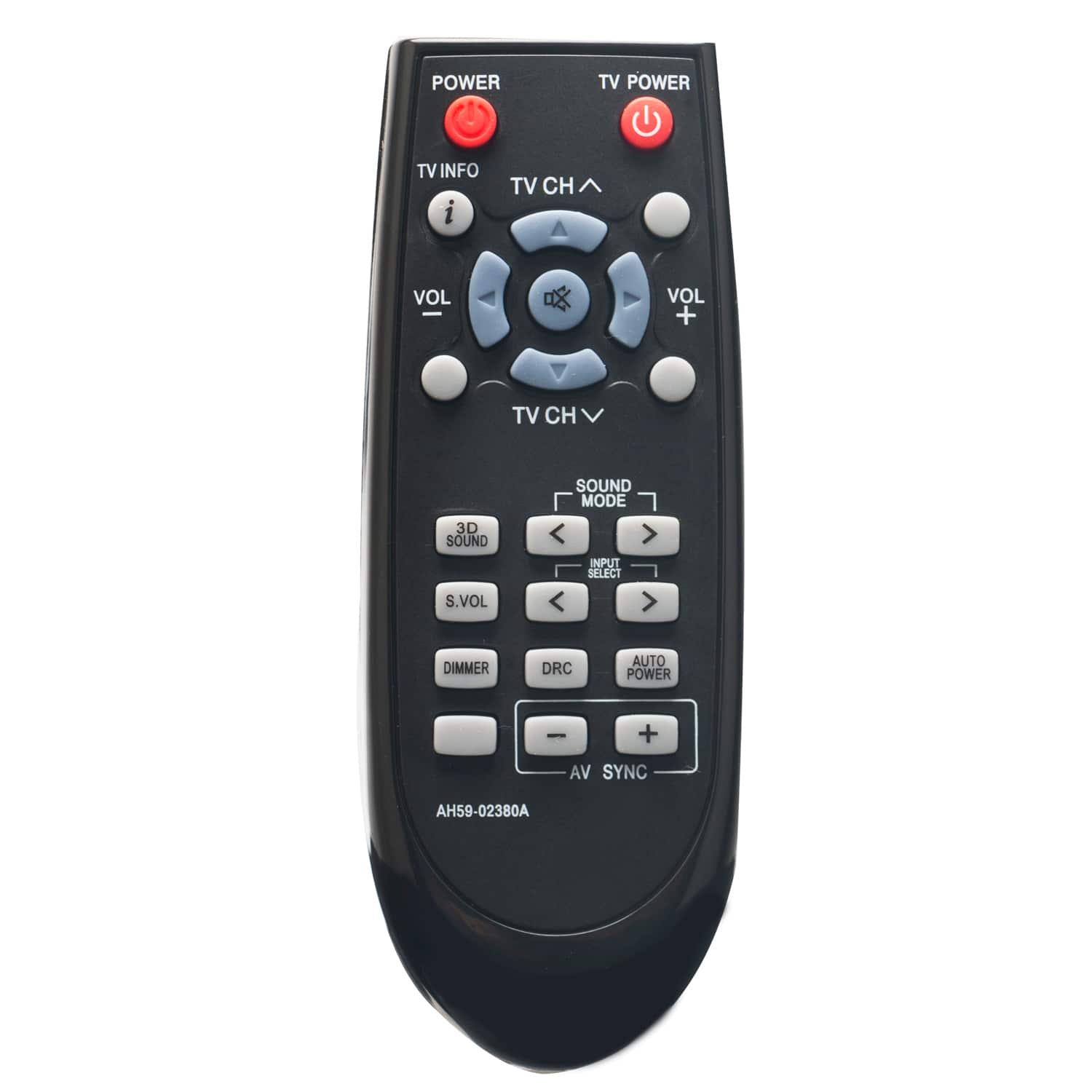 VINABTY - New AH59-02380A Replaced Remote Fits for Samsung Soundbar HW-D351/EN HW-D350 HW-D450 HW-D351 HW-D350/EN HW-D450/EN - Black