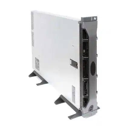 Front. RackSolutions - RackSolutions Rack To Tower Stand for Dell R710 - Black.
