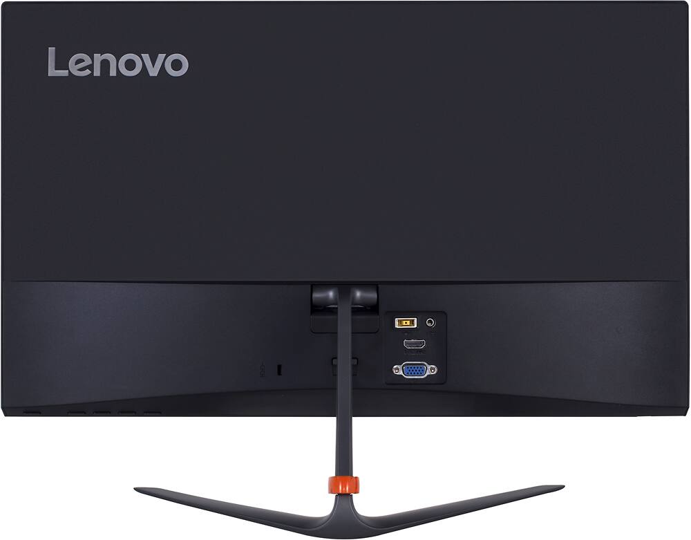 Back. Lenovo - LI2264d 21.5" IPS LED FHD Monitor - Black.