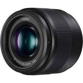 Panasonic LUMIX G 25mm f/1.7 ASPH. Lens for Mirrorless Micro Four Panasonic LUMIX G 25mm f/1.7 ASPH. Lens for Mirrorless Micro Four