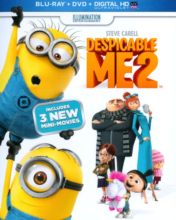  Despicable Me 2 [Blu-ray/DVD] [2 Discs] [2013]