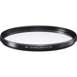 Sigma - 82mm WR Ceramic Protector Ultra Thin Clear Glass Lens Filter