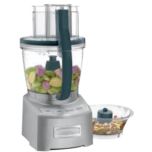 Left View: Breville - Sous Chef 1-Speed Food Processor - Silver/Transparent