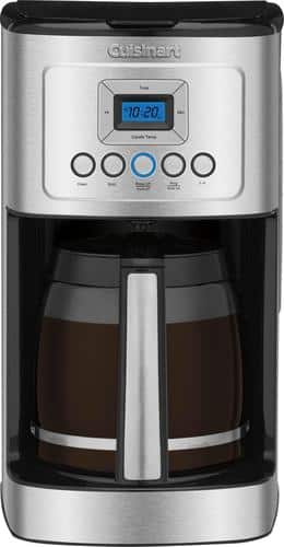 Cuisinart - 14-Cup Coffeemaker - Black/stainless - Larger Front