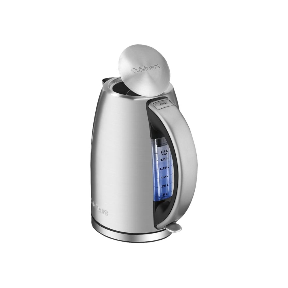 Angle View: Cuisinart - 1.7L Electric Kettle - Stainless steel