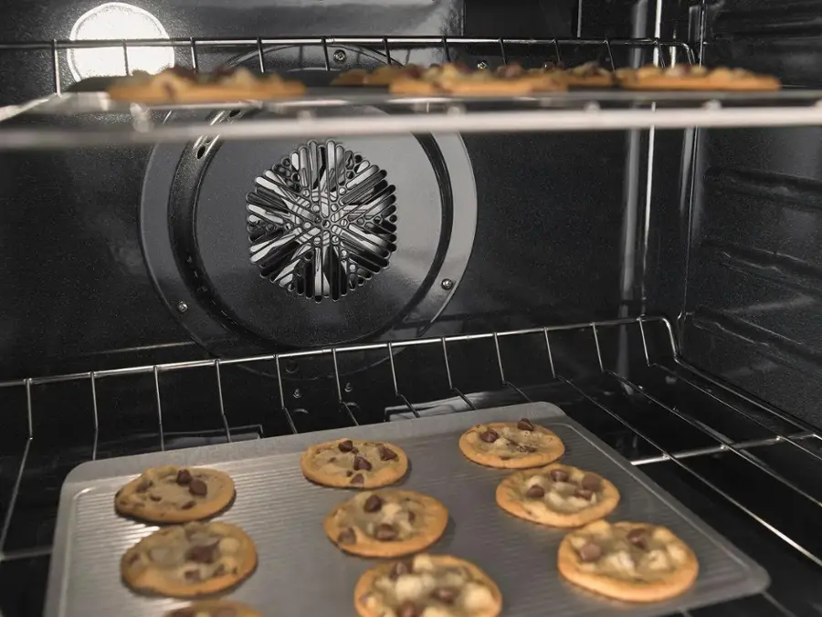 Alt View 14. Whirlpool - 6.7 Cu. Ft. Self-Cleaning Freestanding Double Oven Electric Convection Range - Stainless Steel.