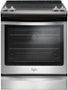 Whirlpool - 6.4 Cu. Ft. Self-Cleaning Electric Convection Range - Stainless steel