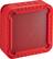 Angle. Insignia™ - Rugged Portable Bluetooth Speaker - Red.