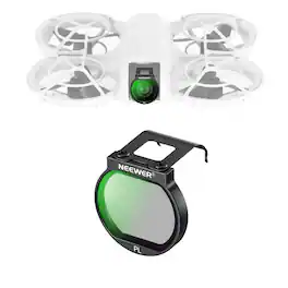 Neewer - Snap-On CPL Filter for DJI NEO Drone, Ultra Slim Metal Frame, HD Coated, FL-N26