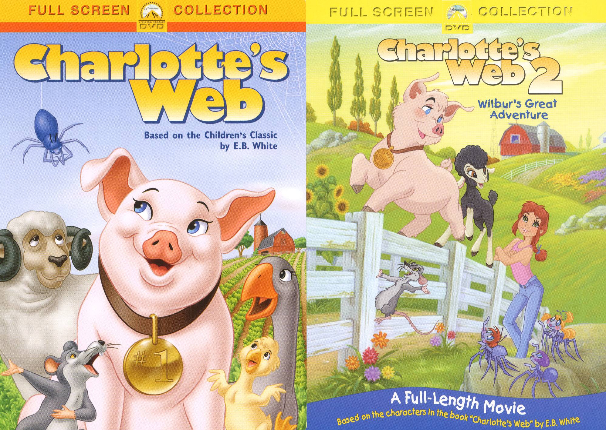 Best Buy: Charlotte's Web Gift Set [2 Discs] [DVD]