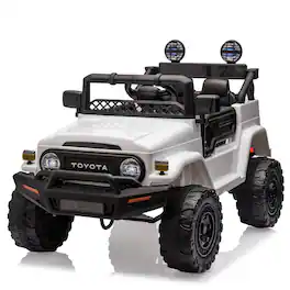 GARVEE - Licensed Toyota Ride-On Truck Car for Kids with Parent Remote ControlMP3 Music– Electric Toy Car for Boys and Girls