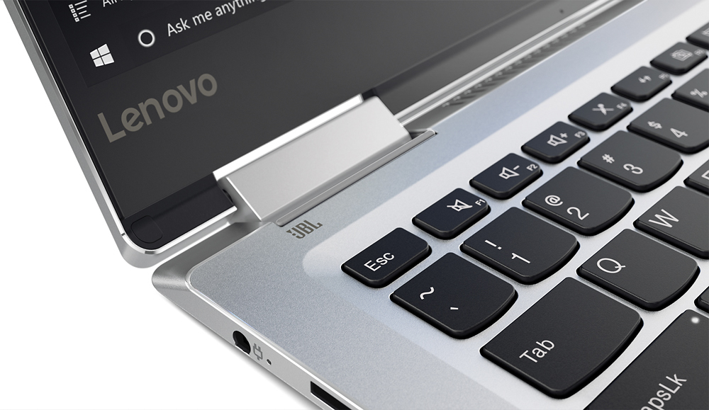Oversætte Om Den aktuelle Best Buy: Lenovo Yoga 710 14 2-in-1 14" Touch-Screen Laptop Intel Core i5  8GB Memory 256GB Solid State Drive Platinum silver 80TY0009US