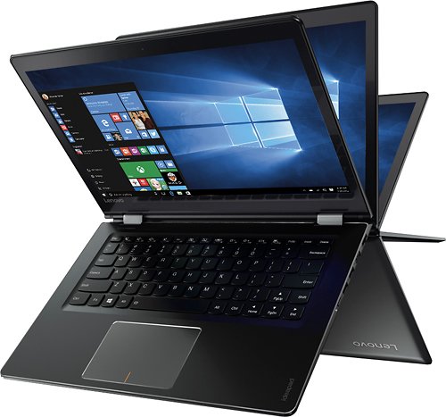 Lenovo Flex 4 (80SA0000US) 14 2-in-1 14″ Touch Laptop, Intel Pentium, 4GB RAM, 500GB HDD