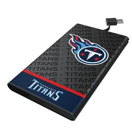 Keyscaper - Tennessee Titans 5000mAh Flat Powerbank - Black