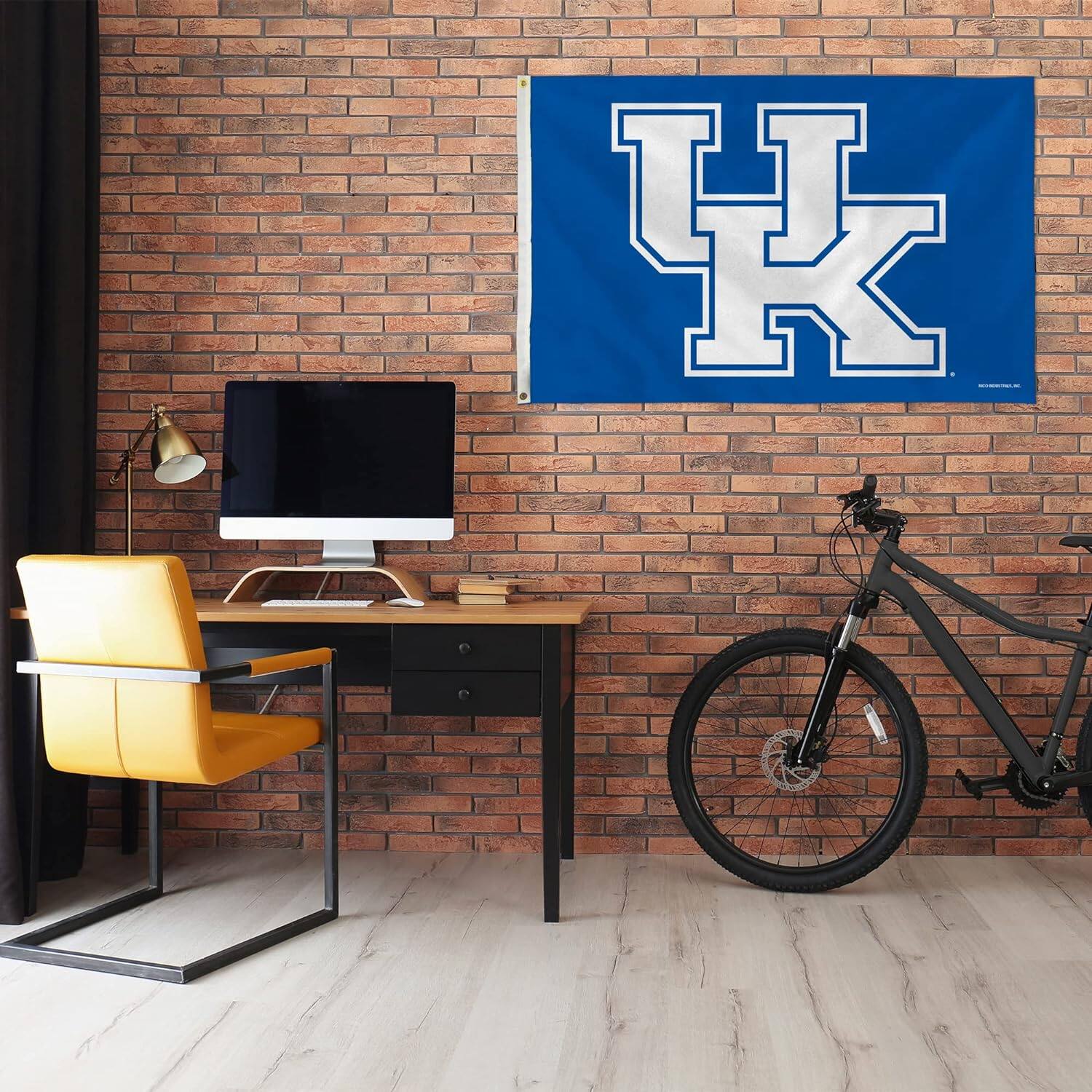 Alt View 3. Rico Industries - Univ. Kentucky UK Indoor / Outdoor 3x5 Banner Flag - Multi.