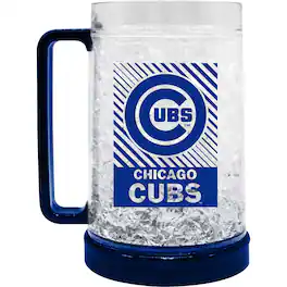 Logo Brands - Chicago Cubs 16oz. Wordmark Freezer Mug - Multicolor
