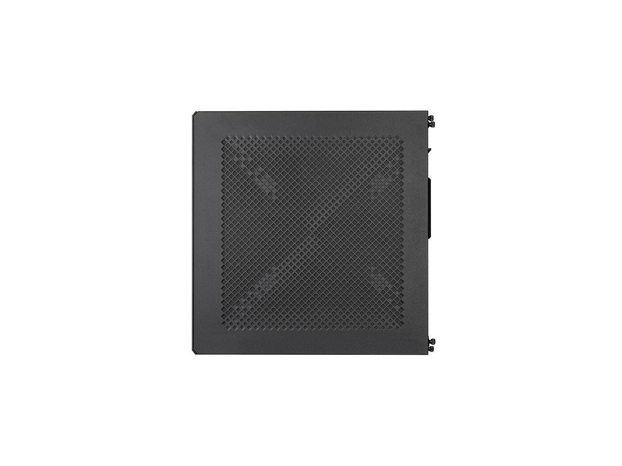 Alt View 2. SilverStone - Silverstone Slim and compact Mini-ITX enclosure - Silver.