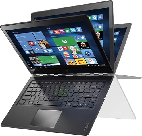  Lenovo - Yoga 900 13 2 2-in-1 13.3&quot; Touch-Screen Laptop - Intel Core i7 - 8GB Memory - 256GB Solid State Drive - Platinum silver