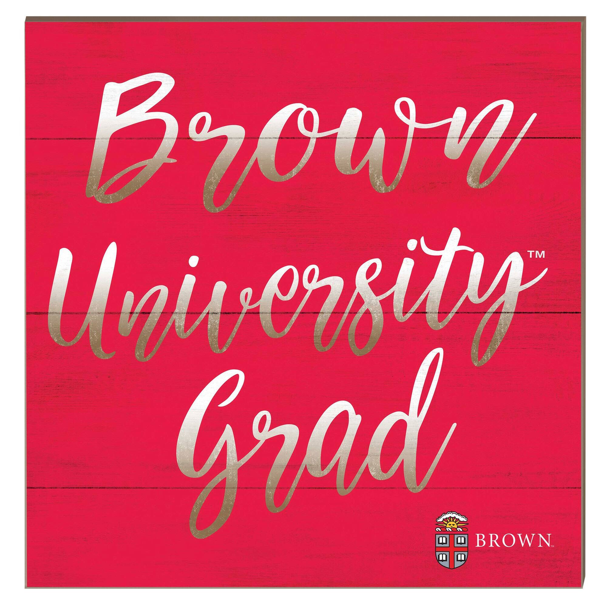 Brown Bears 10" x 10" Grad Plaque