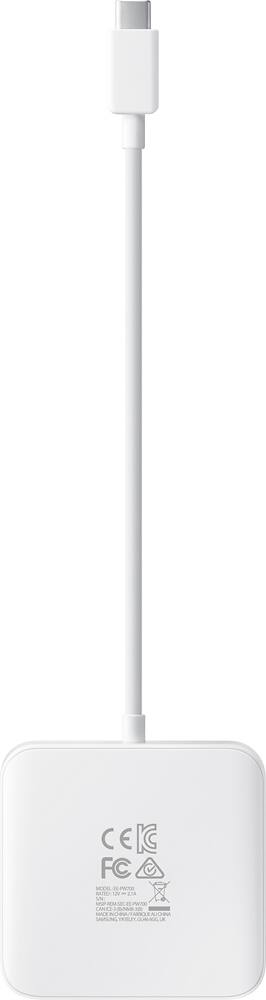 Alt View 12. Samsung - Galaxy TabPro S Multiport Adapter - White.