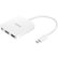 Left Zoom. Samsung - Galaxy TabPro S Multiport Adapter - White.