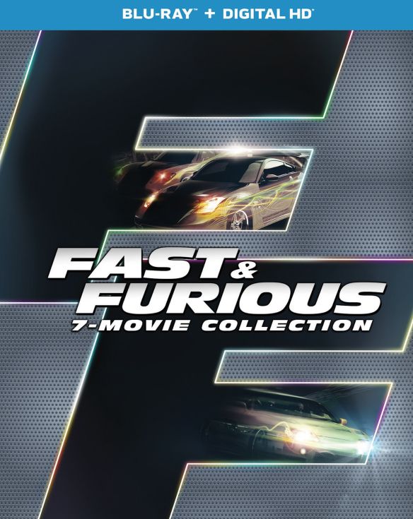  Fast and Furious 7-Movie Collection [Blu-ray] [8 Discs]