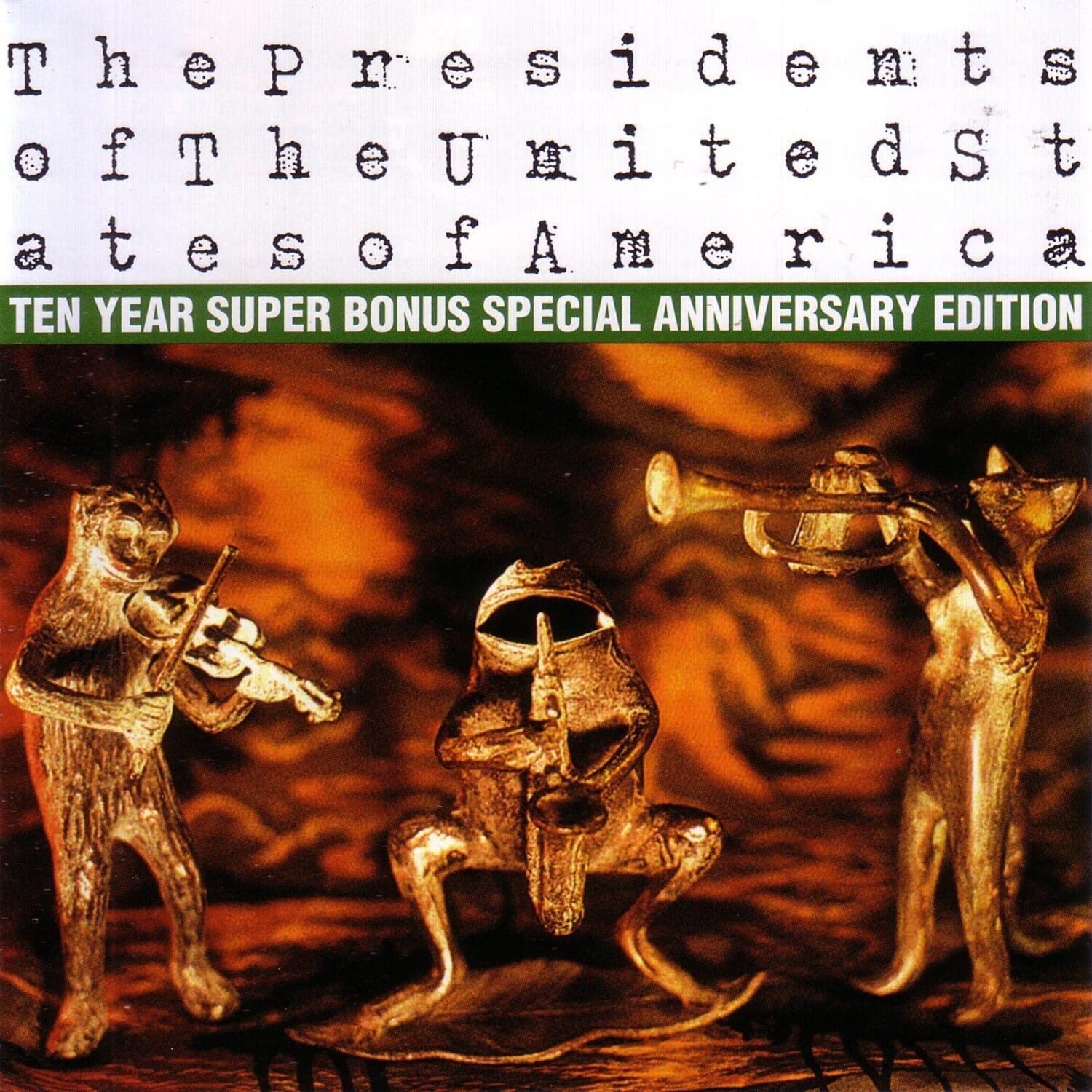 The Presidents of the United States of America- Ten Year Super Bonus Special Anniversary Edition- COMPACT DISCS [CD]