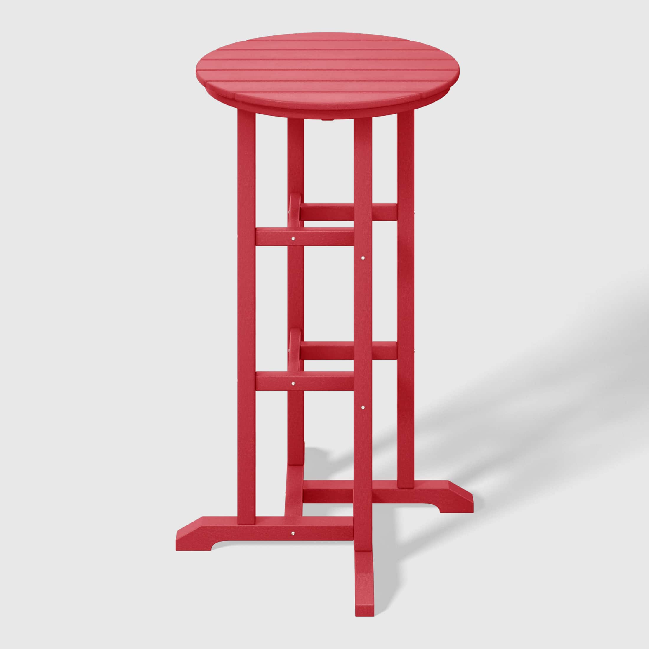 "WestinTrends - Malibu 42"" Counter Height Round Outdoor Patio Bistro Bar Table - Red" price history on PriceWatchPro
