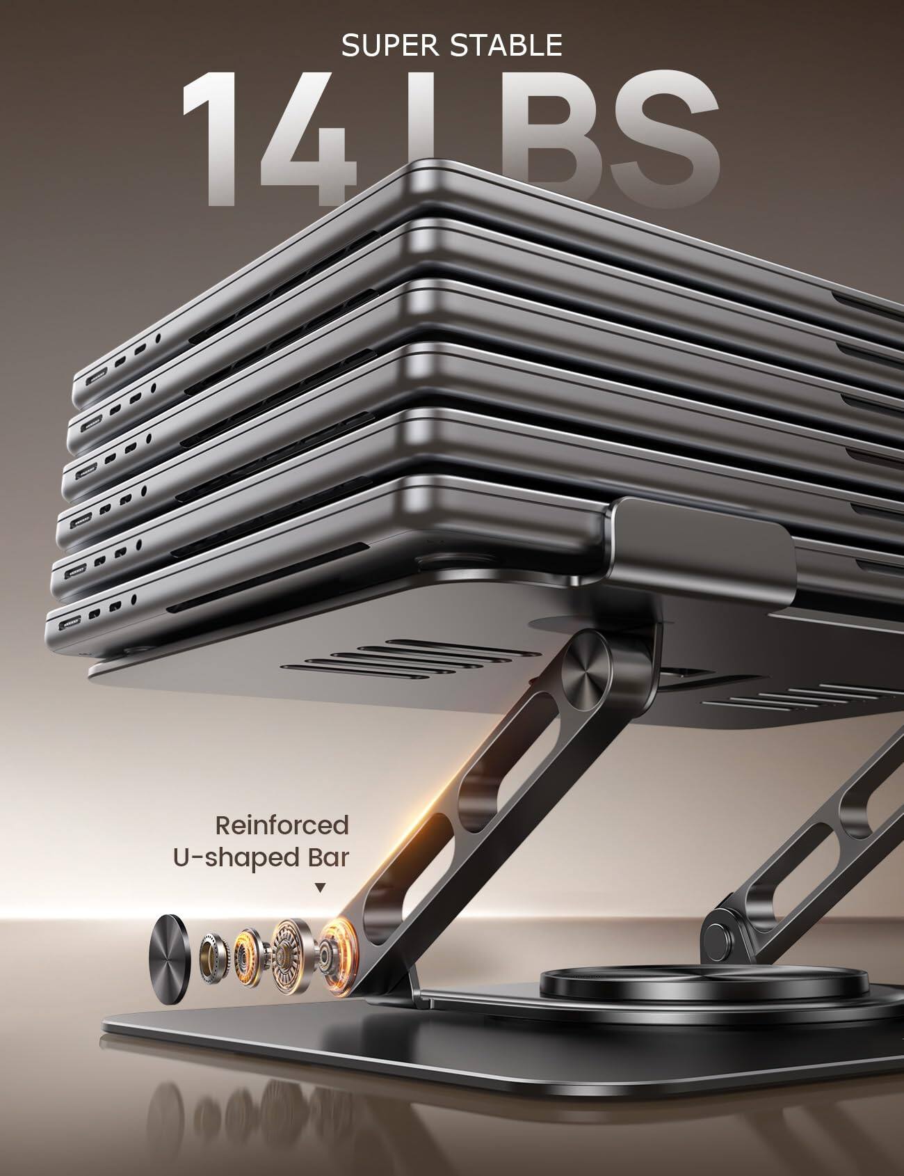 SUPER STABLE 14 LBS  
Reinforced U-shaped Bar