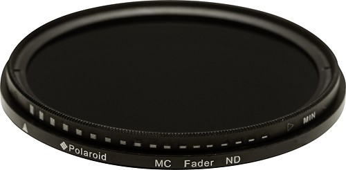 Fader Filter Polaroid Optics 58mm HD Multi-Coated Variable Range ND2-ND2000 Neutral Density ND