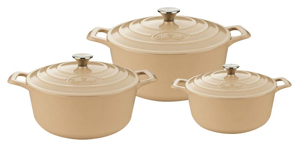 Best Buy La Cuisine Pro 6Piece Cookware Set Beige LC 2485MB