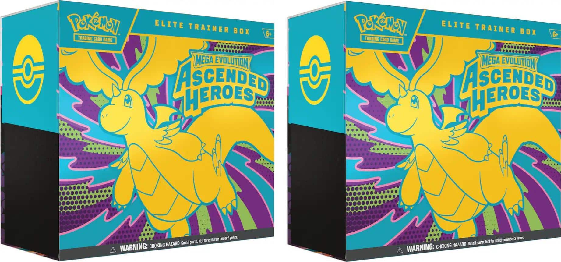 Pokémon - TCG: Mega Evolution—Ascended Heroes Elite Trainer Box 2 Pack Bundle
