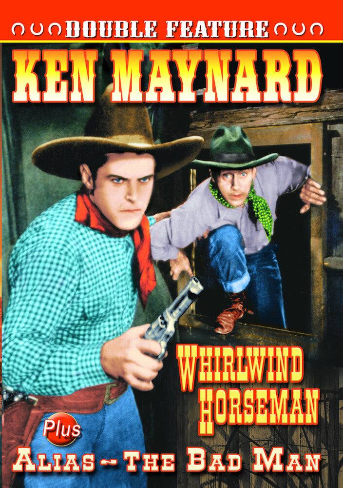 Ken Maynard Double Feature: Whirlwind Horseman (1938) - DVD