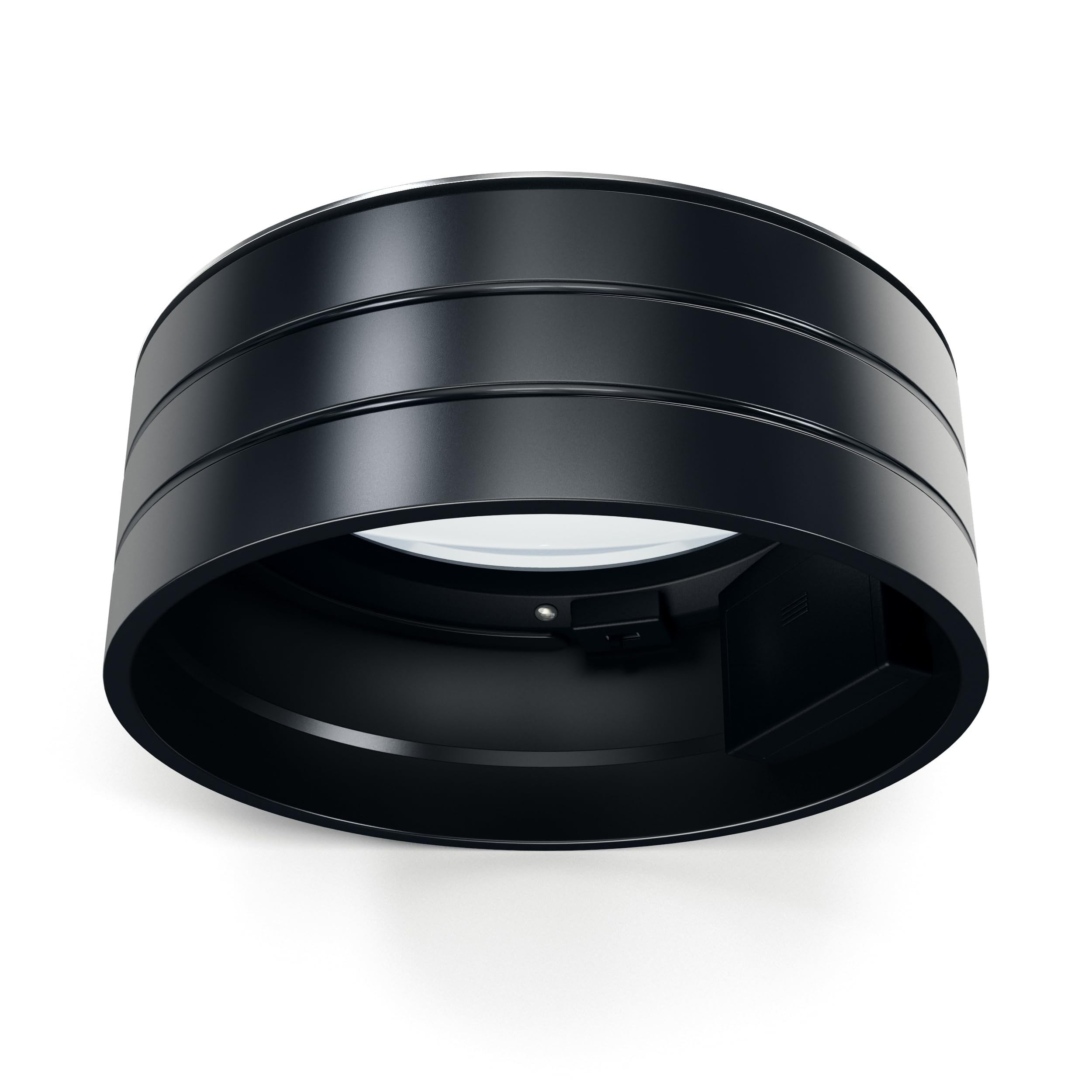 Alt View 2. Satechi - ReadMate LED Desktop Magnifier - Black.