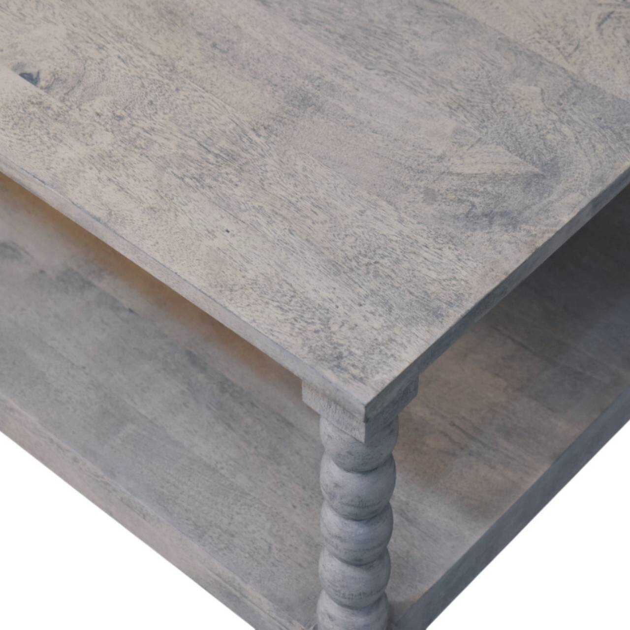 Alt View 4. Artisan Furniture - Artisan Furniture Solid WoodBarclay Acid Wash Coffee Table - Brown.