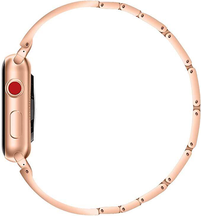 Angle. Worryfree Gadgets - Worryfree Gadgets Apple Watch Band - Rose Gold.