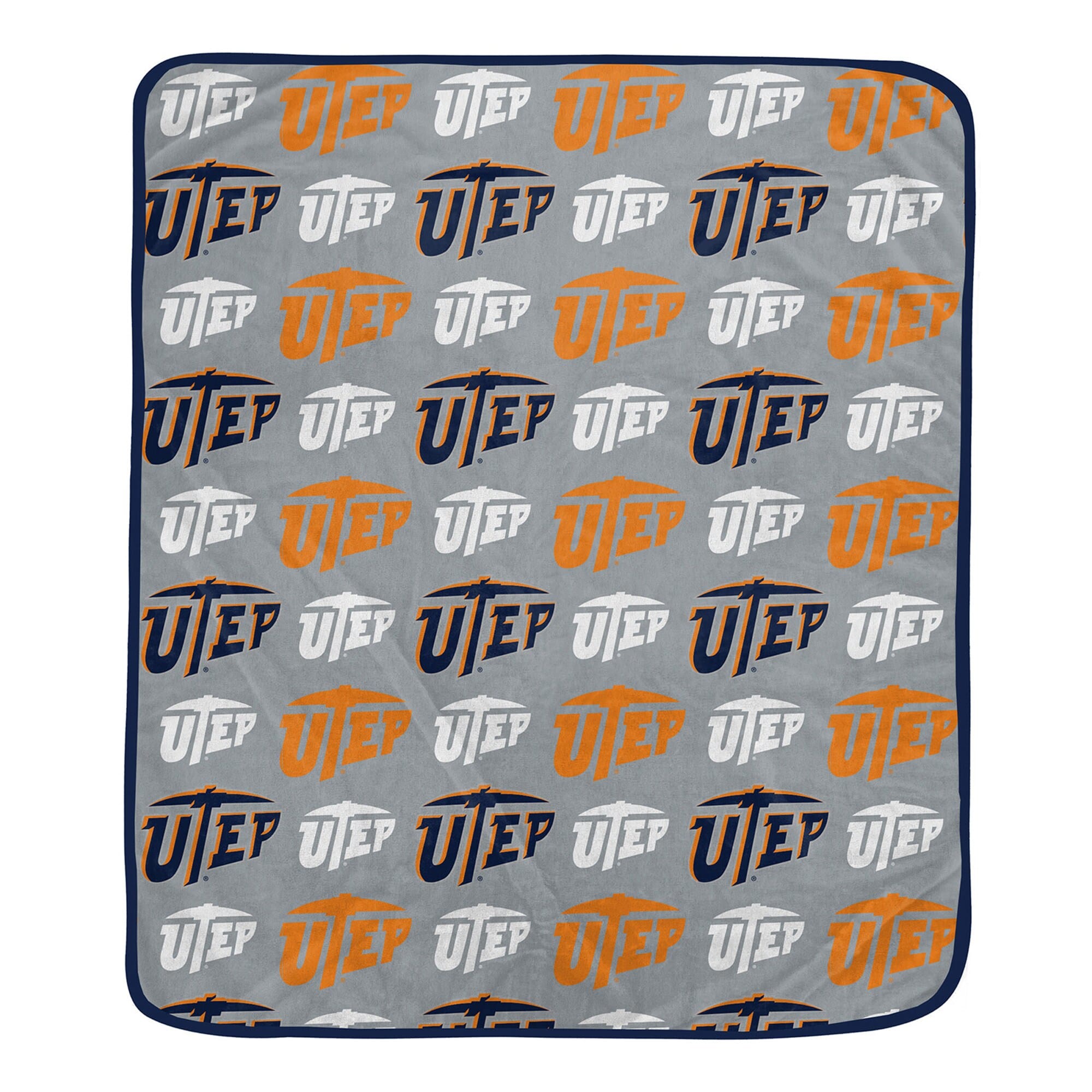 Pegasus - UTEP Miners 60" x 72" Logo Roll Ultra Soft Blanket - Multicolor
