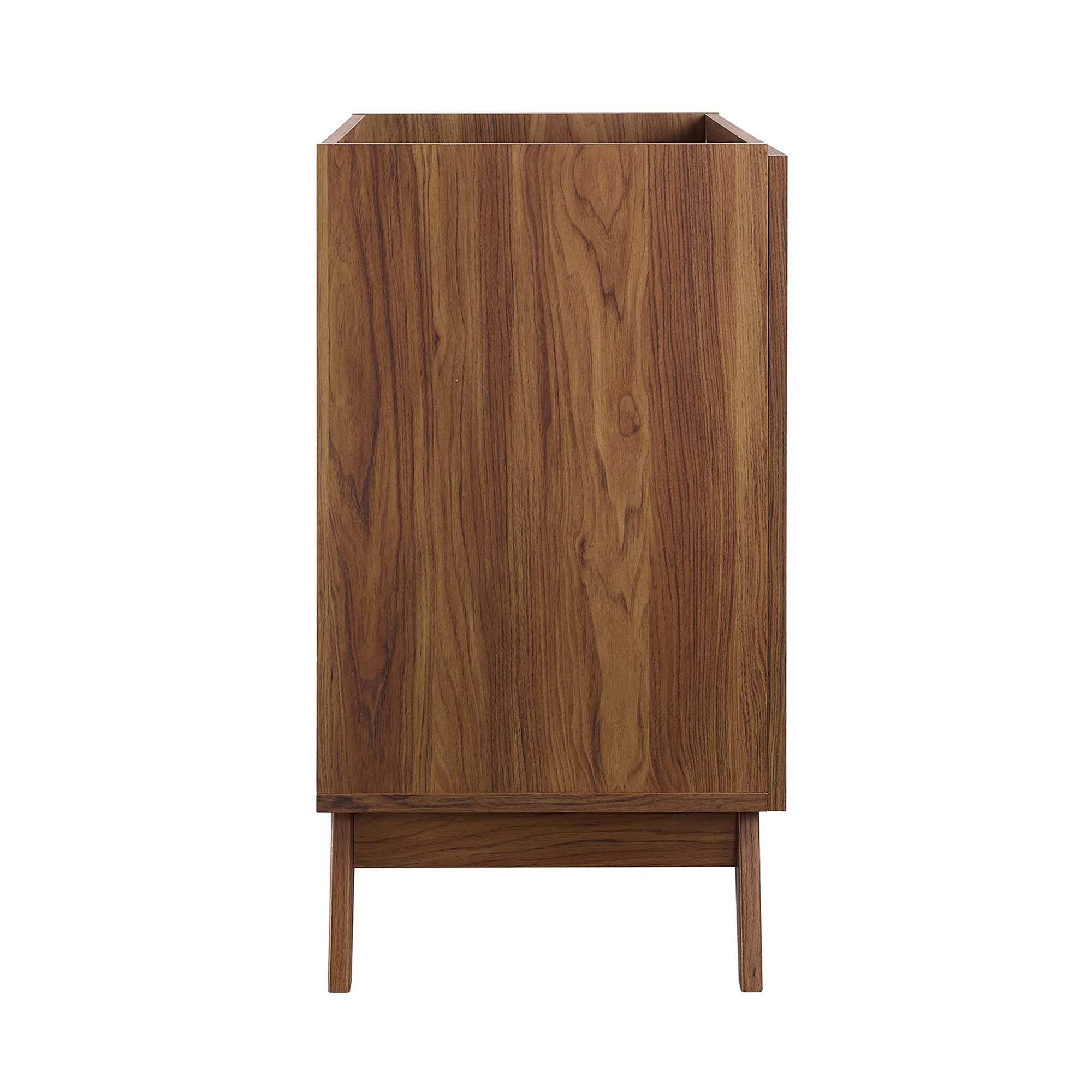Alt View 2. Modway - Soma Bathroom Cabinet Basin Not Included by Modway - Walnut.