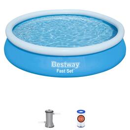 Bestway - Fast Set: Pool Set - Blue 12' x 30" - Multicolored