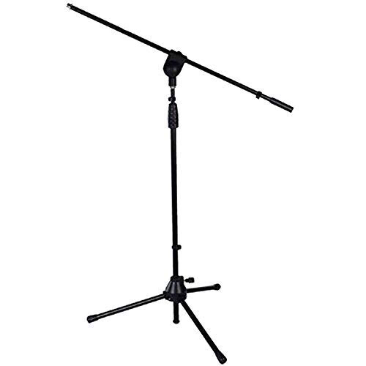 Lyxpro - Microphone Stand, Durable Mic Stand with Adjustable Height 38.5"- 66" and 29.3" Boom Arm