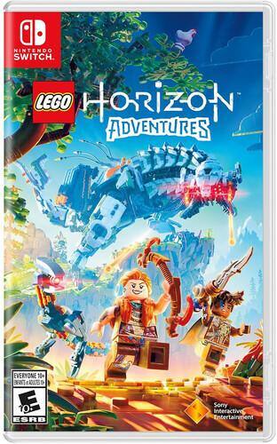 NINTENDO SWITCH LEGO HORIZON ADVENTURES  
EVERYONE 10+  
E 10 ESRB  
Sony Interactive Entertainment