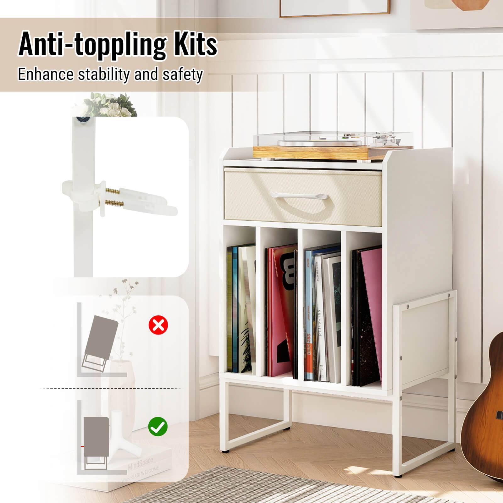 Anti-toppling Kits  
Enhance stability and safety