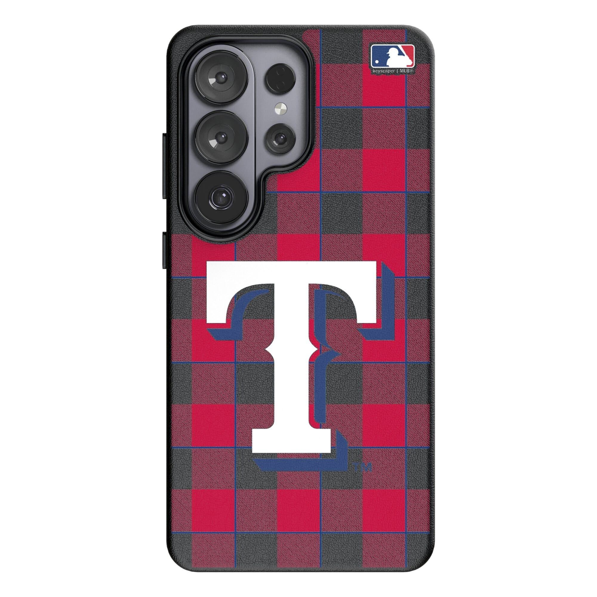 Keyscaper - MLB - Texas Rangers Plaid Galaxy Magnetic Bump Case - S24 Plus - Black price history on PriceWatchPro