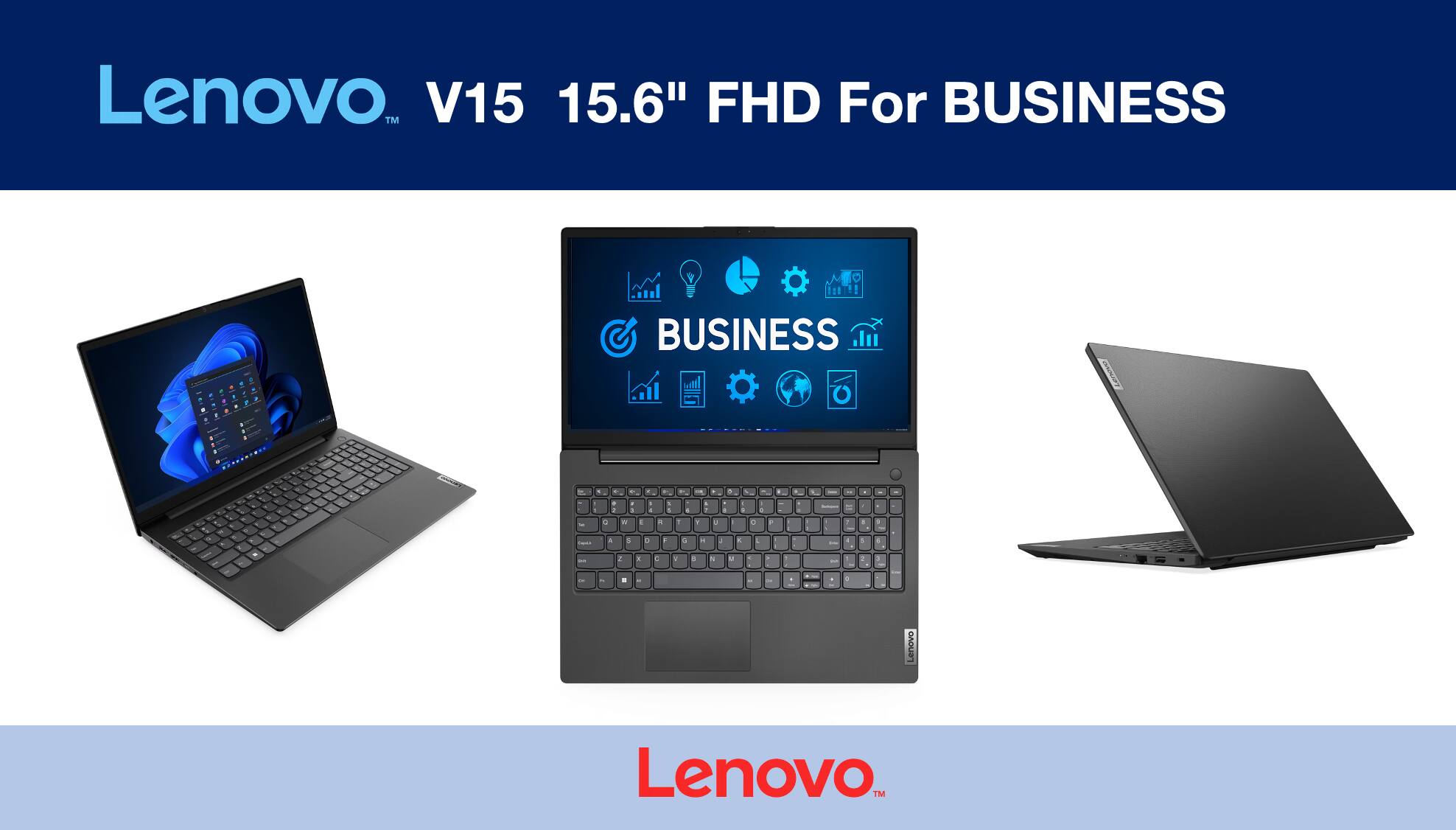 Lenovo V15 15.6" FHD For BUSINESS

Lenovo V15 15.6" FHD For BUSINESS